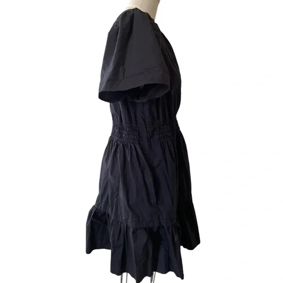 🎉 HP! NWOT! Anthropologie The Somerset Mini Dress in Black - Picture 7 of 13